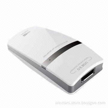 USB3.0 to Display-port Multiple Displaying Adapter, Supports 2,560 x 1,600 Pixels